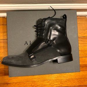 All Saints Brook Boot (Asphalt / Black)